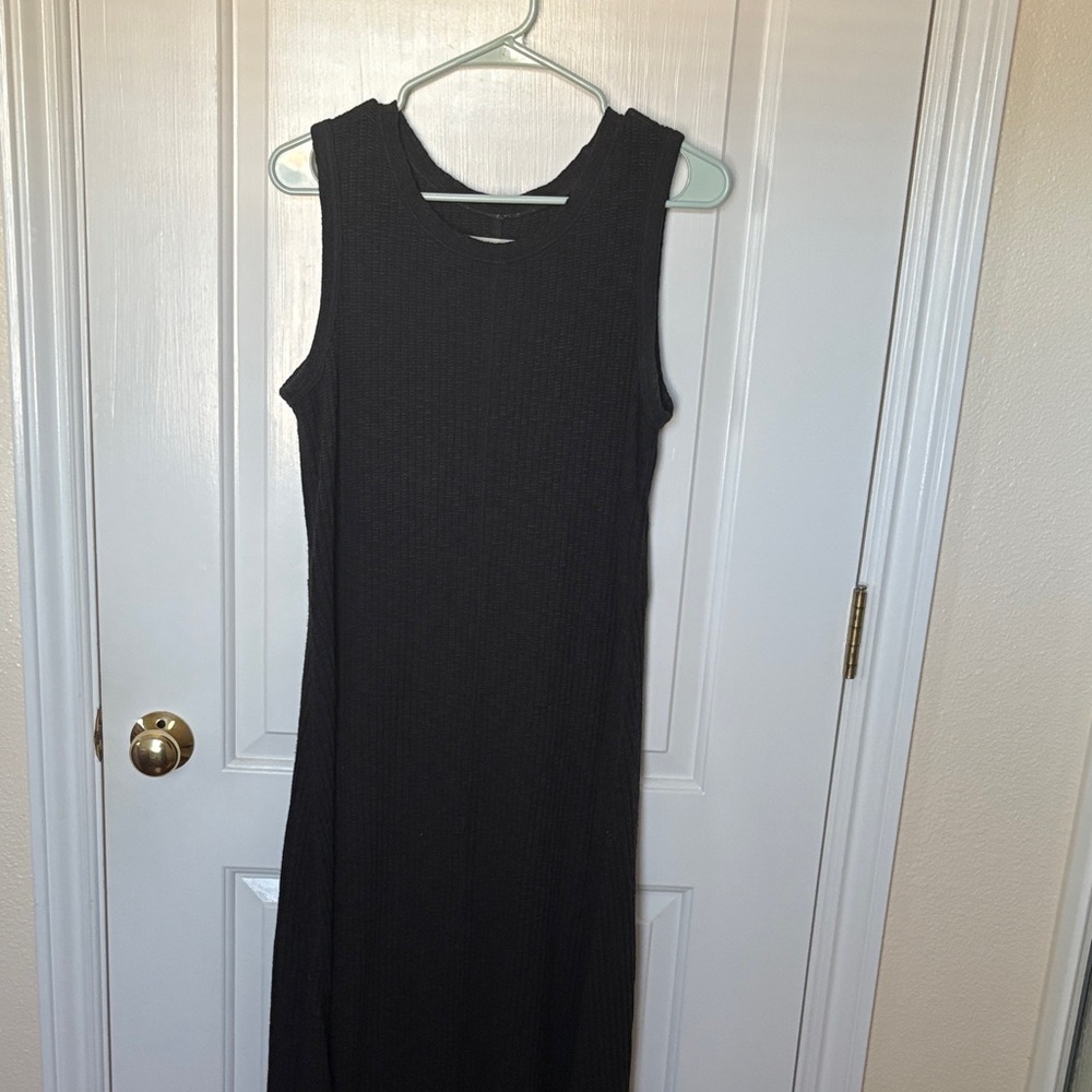 Everlane Rib-Knit A-Line Tank Dress - Picture 3 of 5